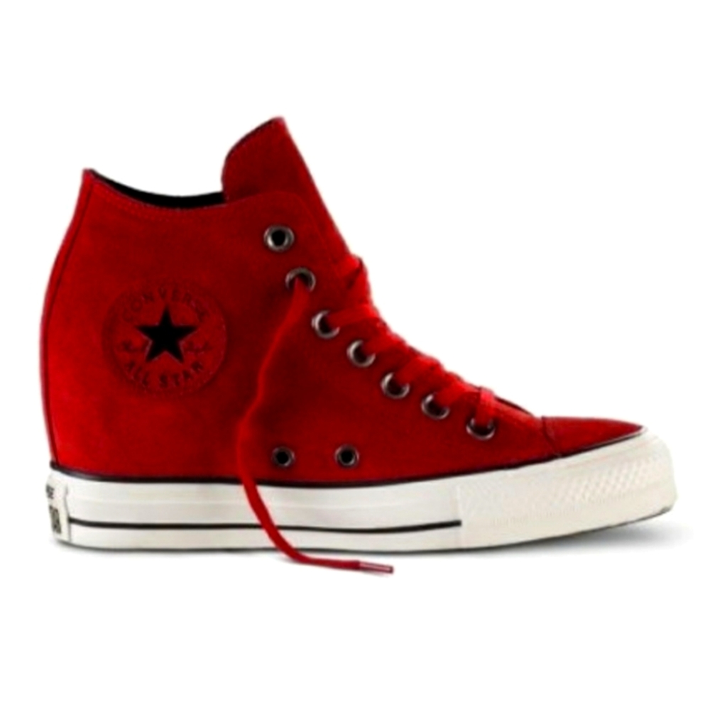 Converse Chuck Taylor Hidden Platform Suede Sneak… - image 1